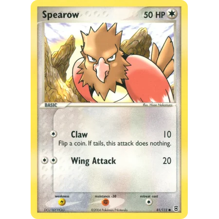 Spearow (Reverse Holo)