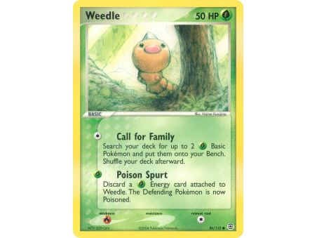 Weedle (Reverse Holo)