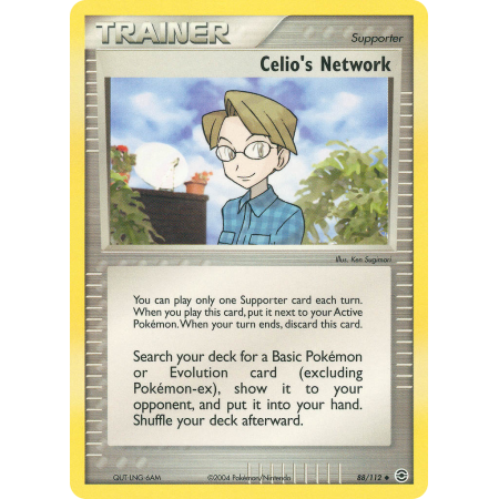 Celio's Network (Reverse Holo)