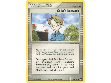 Celio's Network (Reverse Holo)
