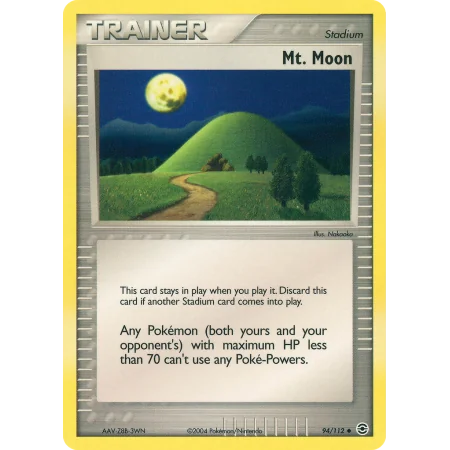 Mt. Moon (Reverse Holo)