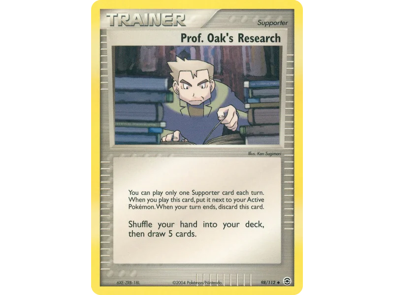 Prof. Oak's Research (Reverse Holo)