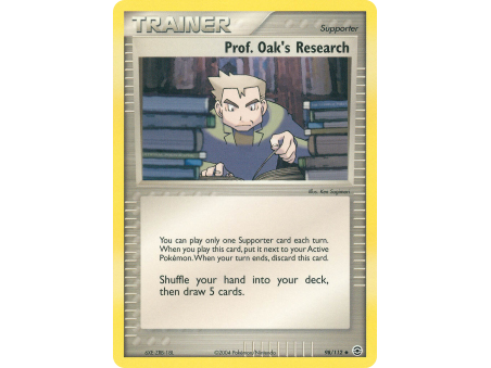 Prof. Oak's Research (Reverse Holo)