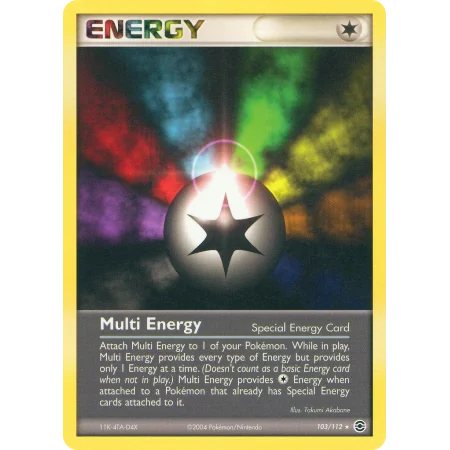Multi Energy (Reverse Holo)
