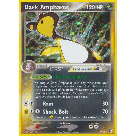 Dark Ampharos (Holo)