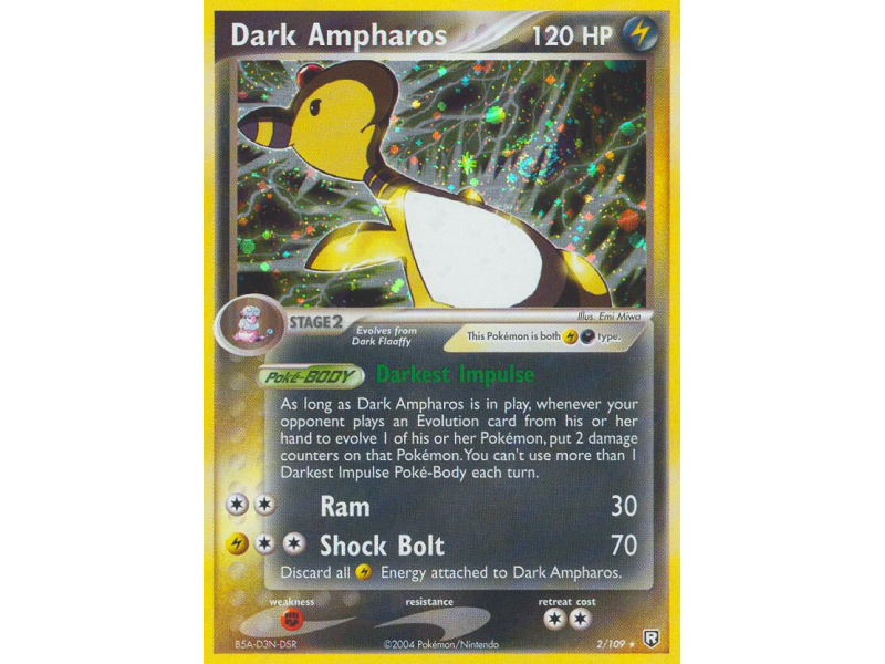 Dark Ampharos (Holo)