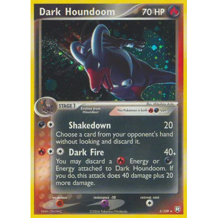Dark Houndoom (Reverse Holo)