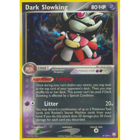 Dark Slowking (Reverse Holo)