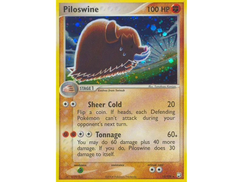 Piloswine (Reverse Holo)