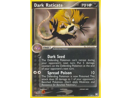 Dark Raticate (Reverse Holo)