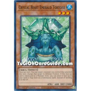 Crystal Beast Emerald Tortoise (Common)