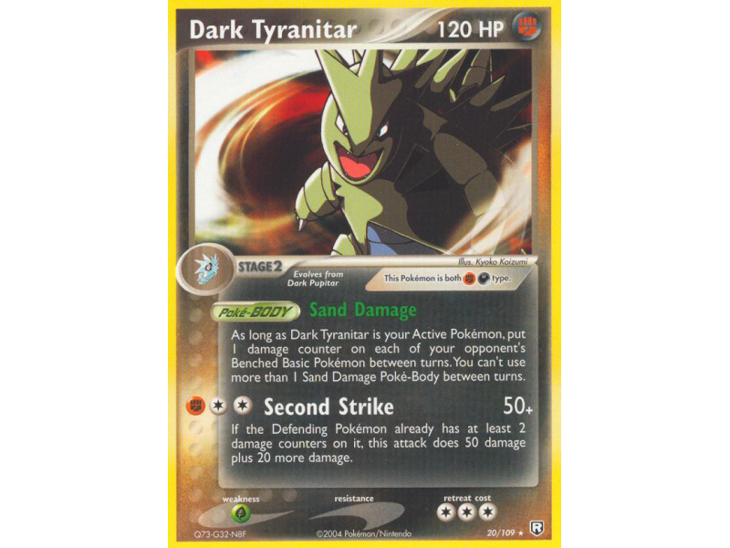 Dark Tyranitar (Reverse Holo)