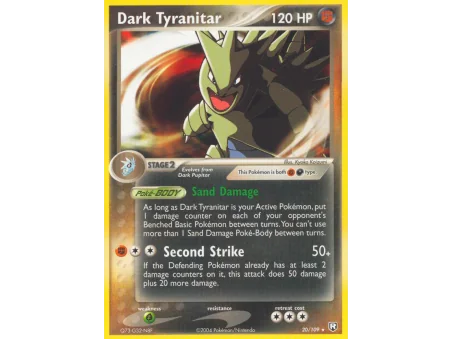 Dark Tyranitar (Reverse Holo)