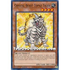 Crystal Beast Topaz Tiger (Common)