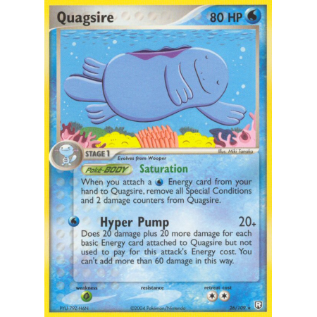 Quagsire (Reverse Holo)