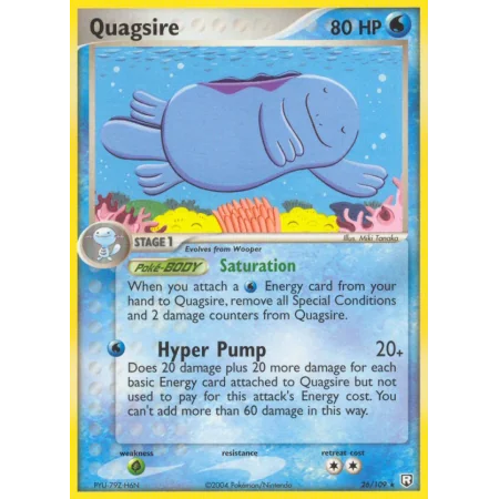 Quagsire (Reverse Holo)