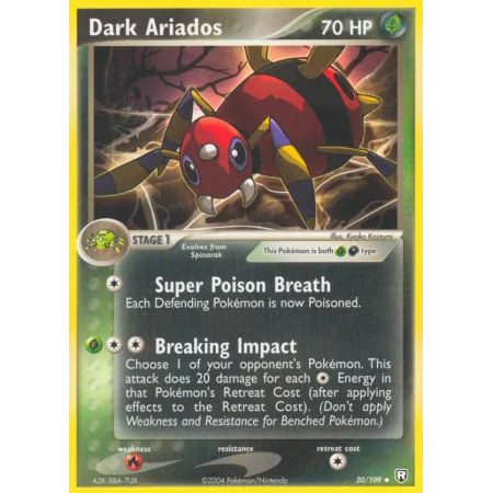Dark Ariados (Reverse Holo)