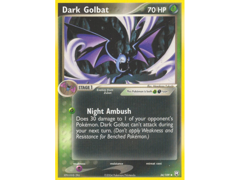 Dark Golbat (Reverse Holo)