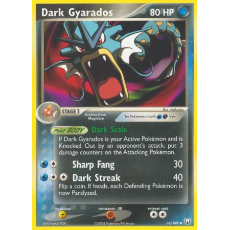 Dark Gyarados (Reverse Holo)