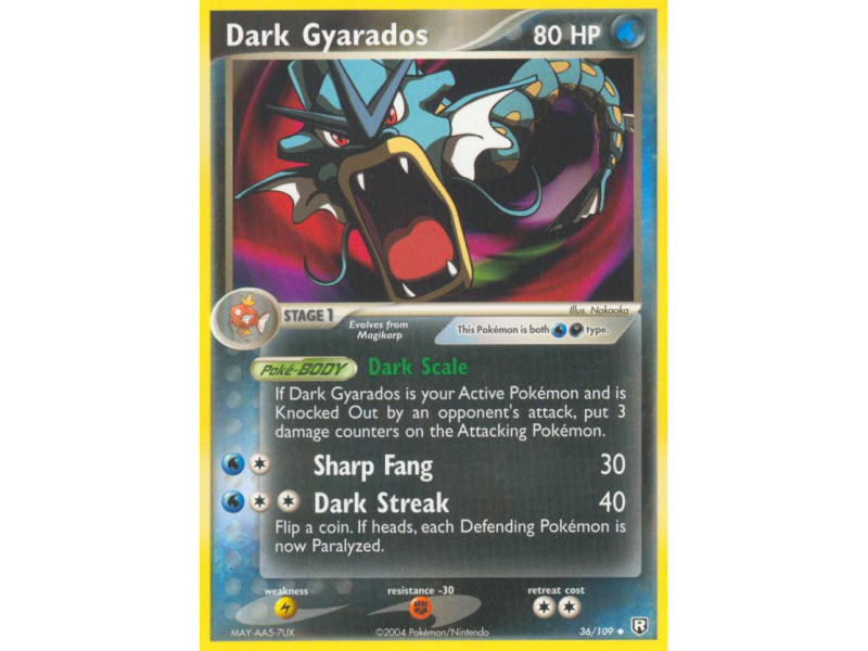 Dark Gyarados (Reverse Holo)