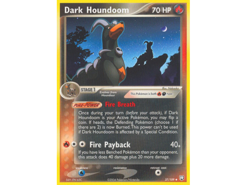 Dark Houndoom (Reverse Holo)
