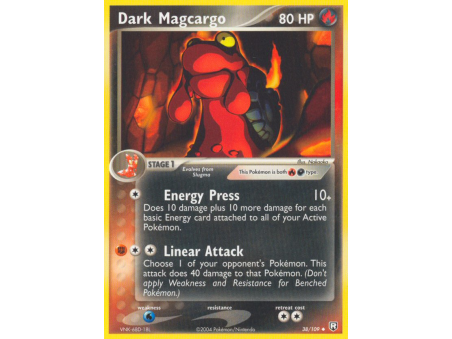 Dark Magcargo (Reverse Holo)