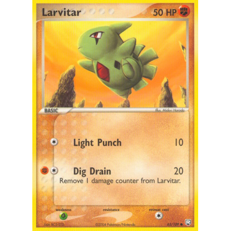 Larvitar (Reverse Holo)