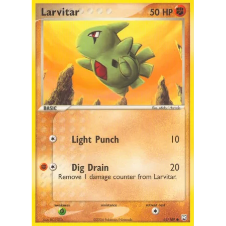 Larvitar (Reverse Holo)