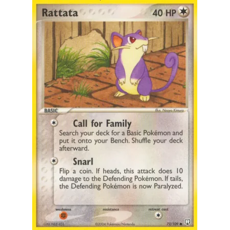Rattata (Reverse Holo)