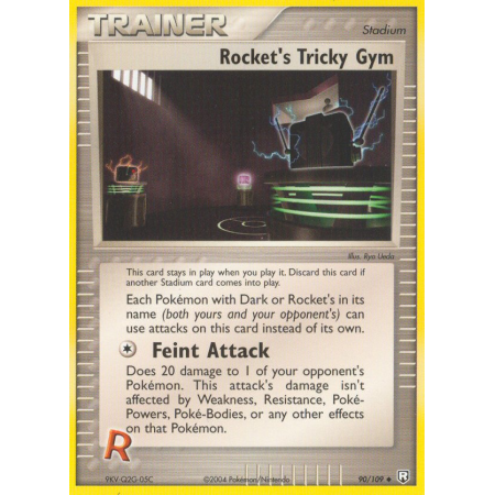 Rocket's Tricky Gym