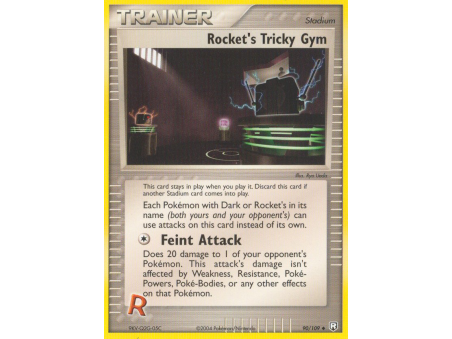 Rocket's Tricky Gym (Reverse Holo)