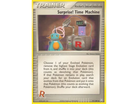 Surprise! Time Machine