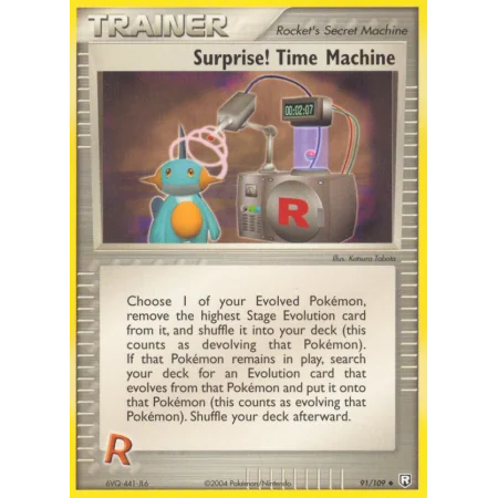 Surprise! Time Machine (Reverse Holo)