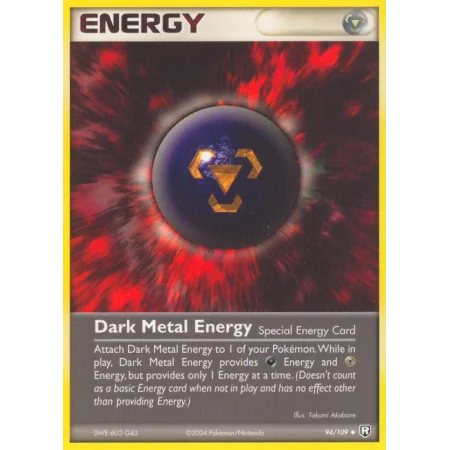 Dark Metal Energy (Reverse Holo)