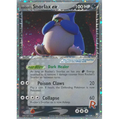 Rocket's Snorlax ex