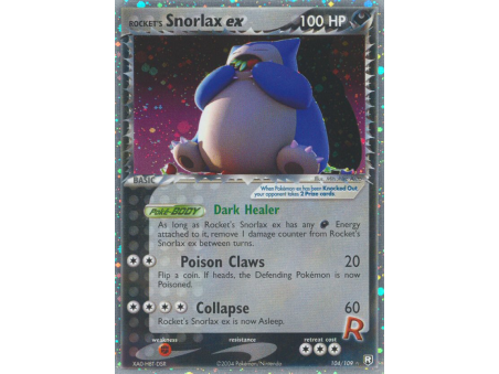 Rocket's Snorlax ex