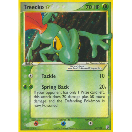 Treecko ★ (Holo)