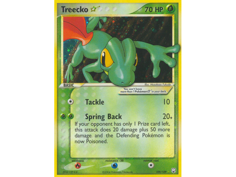 Treecko ★ (Holo)