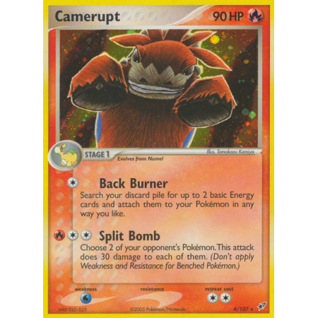Camerupt (Reverse Holo)