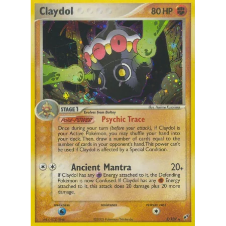 Claydol (Reverse Holo)