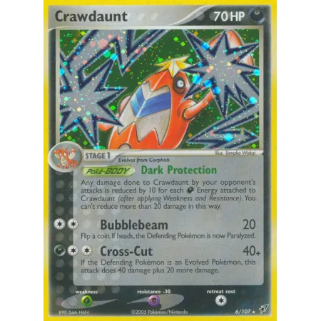 Crawdaunt (Reverse Holo)