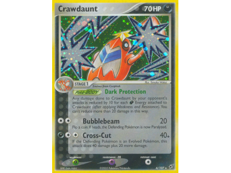 Crawdaunt (Reverse Holo)
