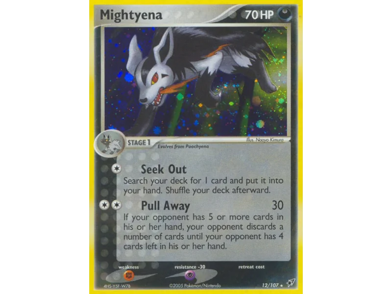 Mightyena (Reverse Holo)