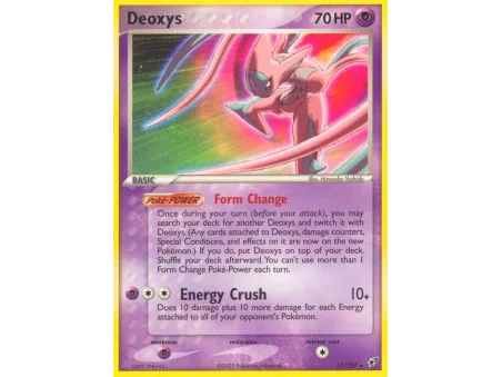 Deoxys (Reverse Holo)