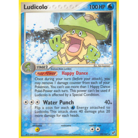 Ludicolo (Reverse Holo)