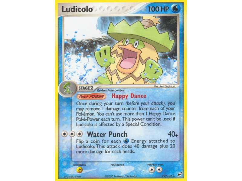 Ludicolo (Reverse Holo)
