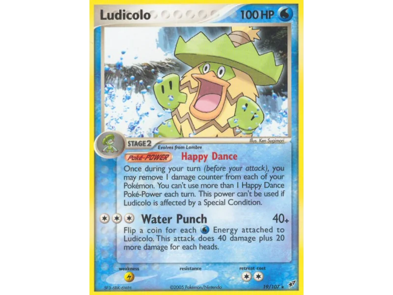 Ludicolo (Reverse Holo)
