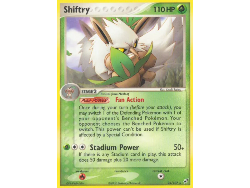 Shiftry (Reverse Holo)
