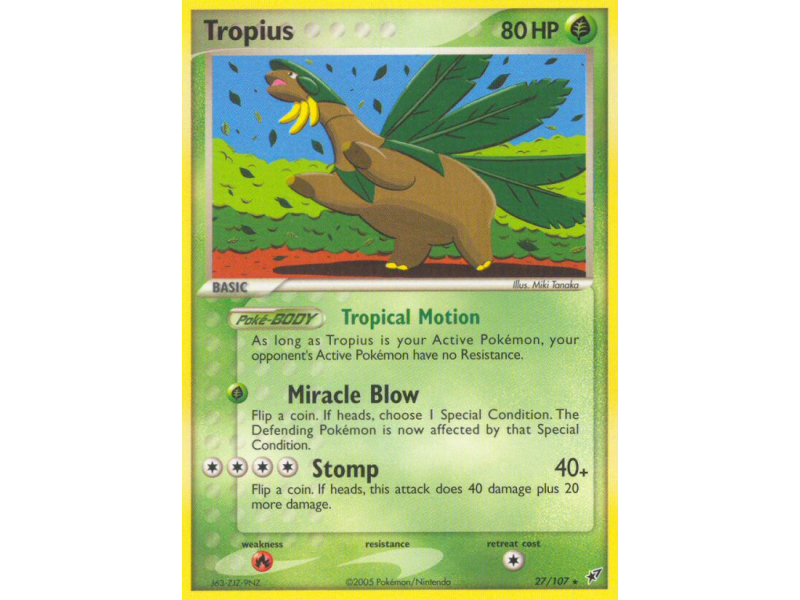 Tropius (Reverse Holo)