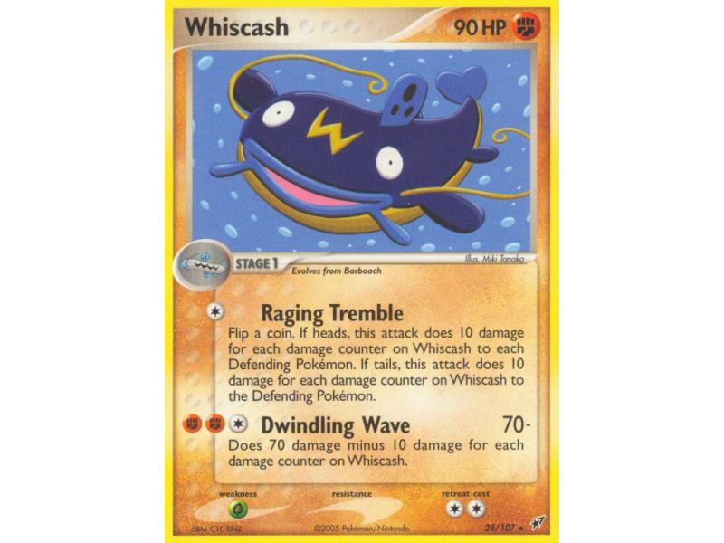 Whiscash (Reverse Holo)